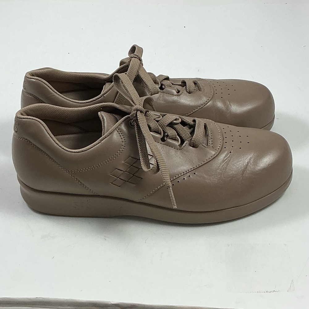SAS Free Time Shoes Size 8.5 W Mocha Light Brown Tan